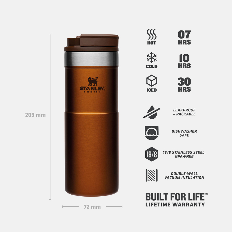Travel Mug Neverleak | 0.47L ספל קפה ללא נזילות  image number null